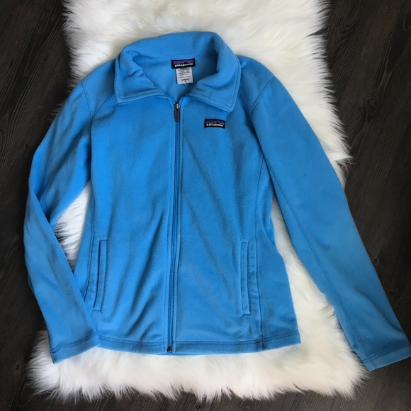 Patagonia Jackets & Blazers - Patagonia Blue Zip Up Jacket Women's Size Medium